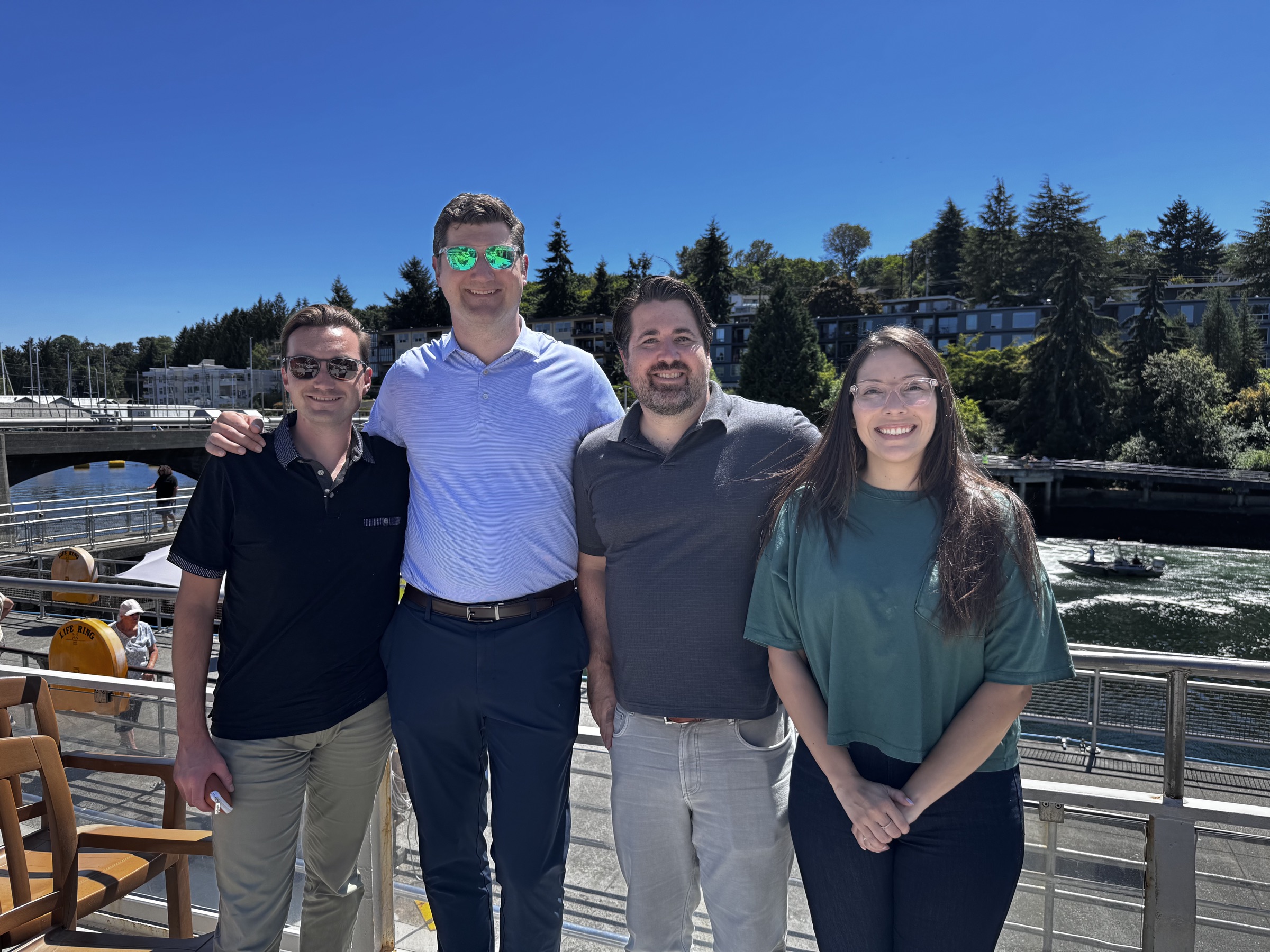 Four members of the Bond Financial team